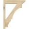 Ekena Millwork Balboa Slat Rough Sawn Outlooker, Douglas Fir, 6"W x 26"D x 34"H OUT06X26X34BOA06RDF - alternate 3